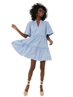 TUCKERNUCK Chambray Crawford Dress size S